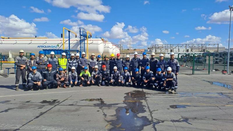 Promotion formée sur site industriel
